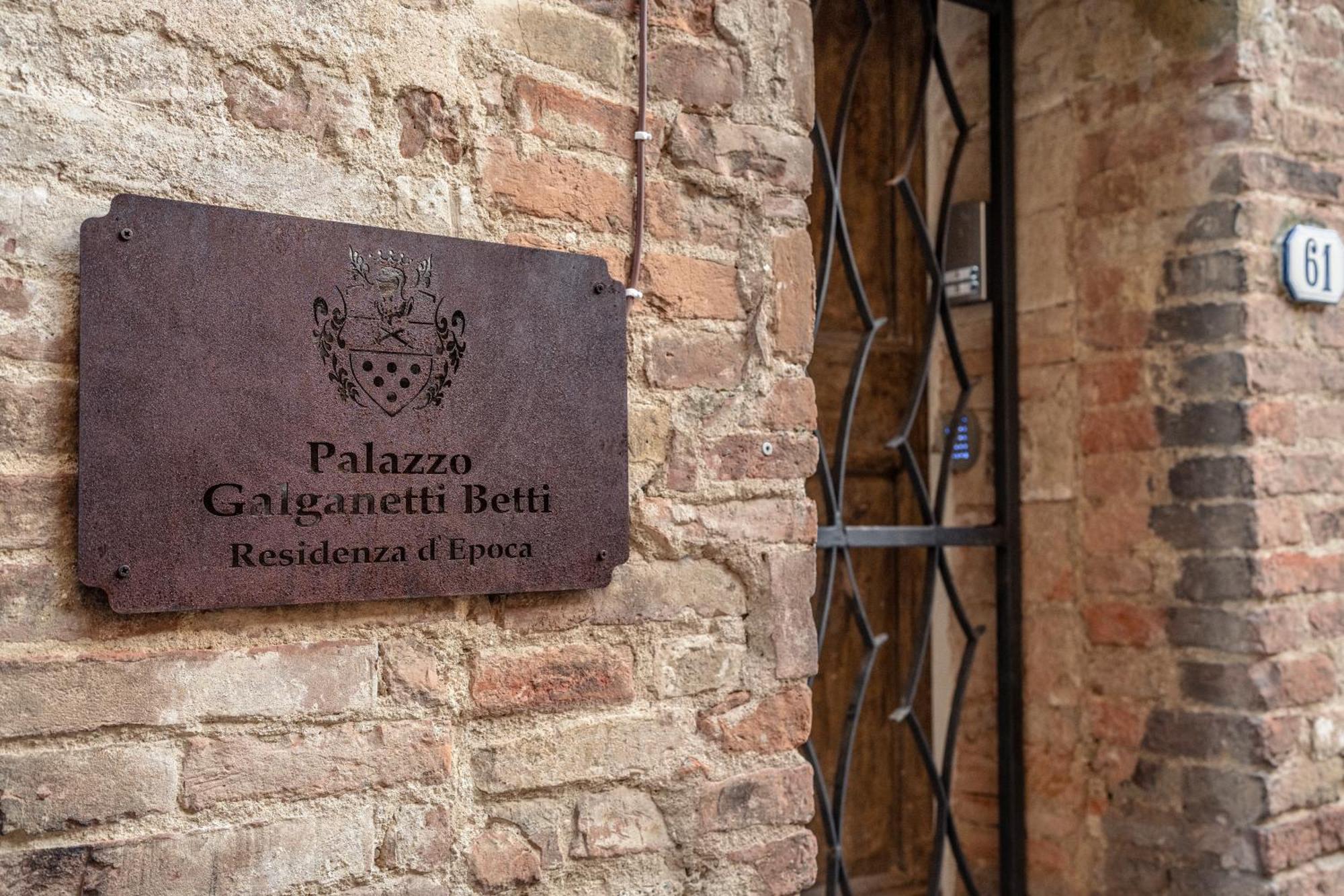 Palazzo Galganetti Betti Villa Colle Val D'Elsa Kültér fotó
